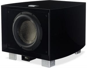 REL G1 mark II zwart hoogglans