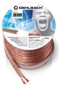 Oehlbach Speaker Wire SP-15 30,0 m. transparant