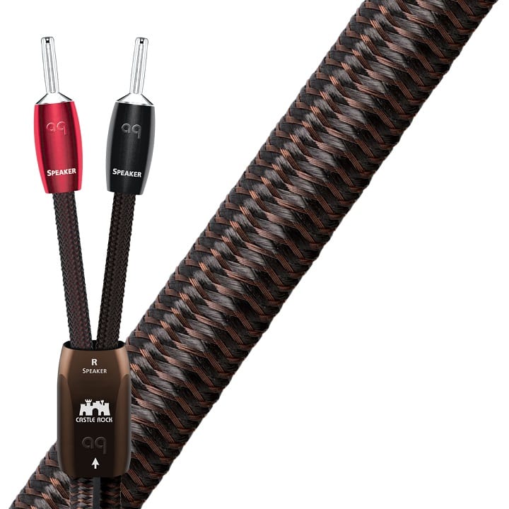 AudioQuest Castle Rock Bi-Amp 8,0 m. - Luidsprekerkabel