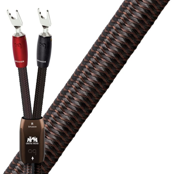 AudioQuest Castle Rock Bi-Amp 8,0 m. - Luidsprekerkabel