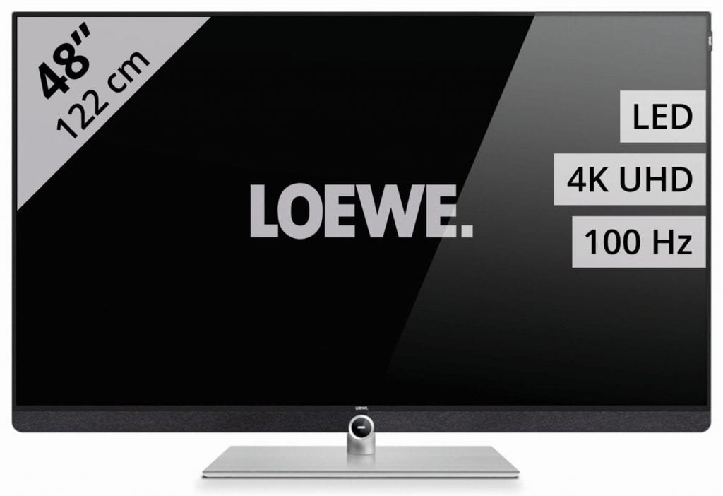 Loewe Bild 3.48 dal graphite grey - Televisie