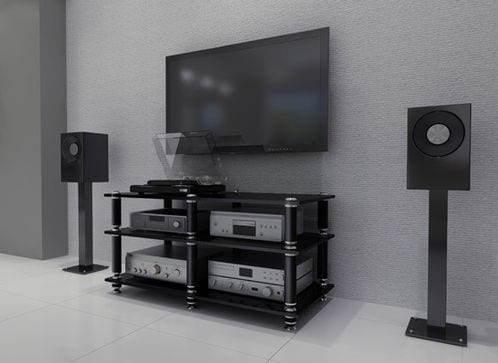 Norstone Stabbl AV zwart - Audio meubel