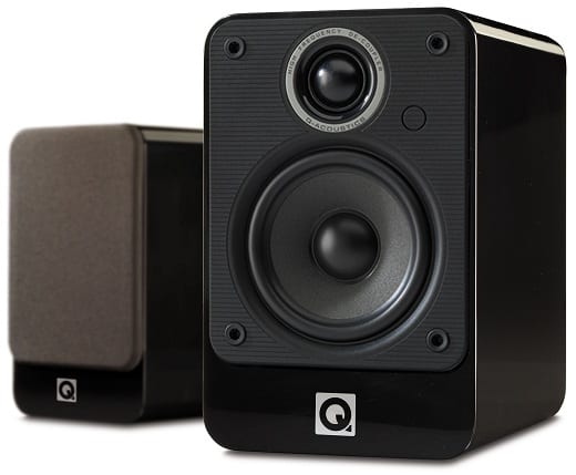 Q Acoustics 2010i zwart hoogglans - Boekenplank speaker