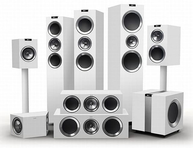 KEF R800ds wit hoogglans - Surround speaker
