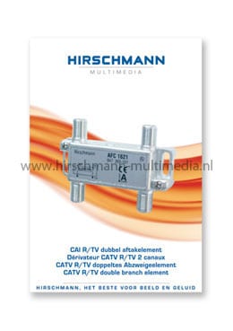 Hirschmann AFC 1621 - Coax accessoire