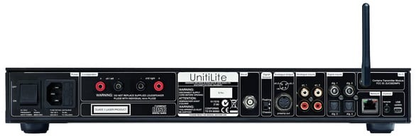 Naim UnitiLite BT - achterkant - Stereo receiver
