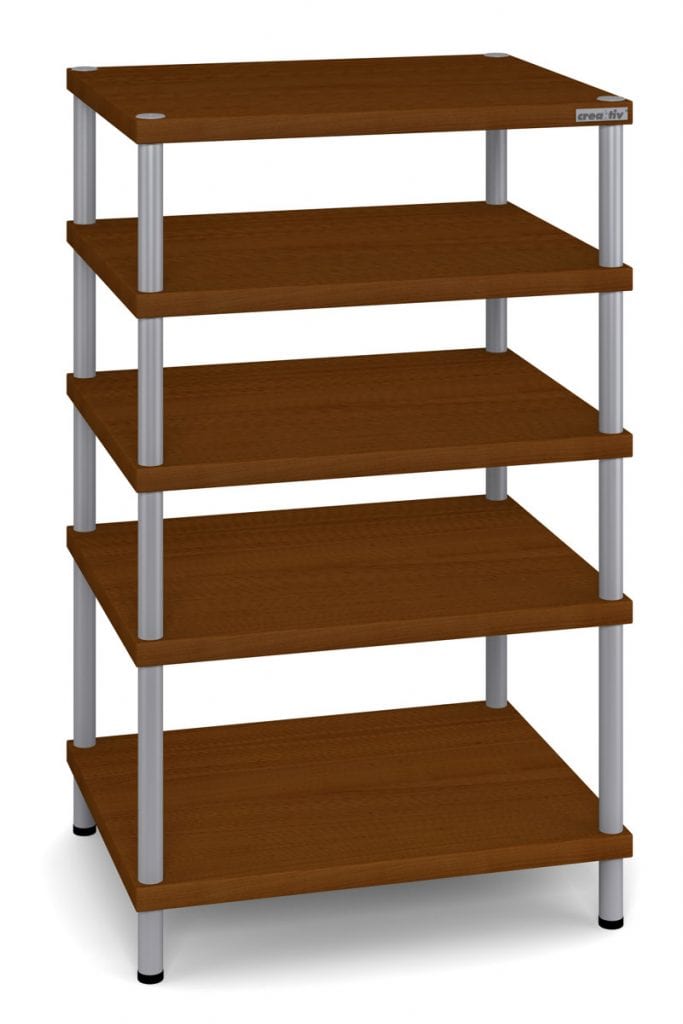 Creaktiv Trend 1-5 kersen/zilver - Audio meubel