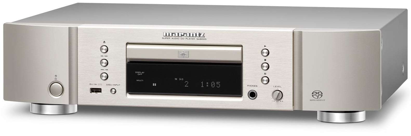 Marantz SA8005 zilver/goud - CD speler