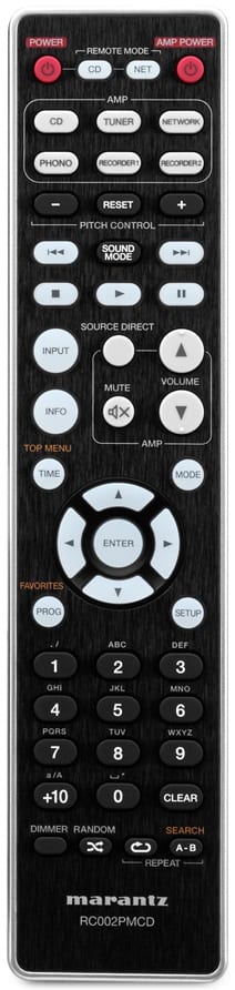 Marantz CD5005 zwart - afstandsbediening - CD speler