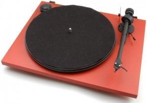 Pro-Ject Essential II (OM-5) rood
