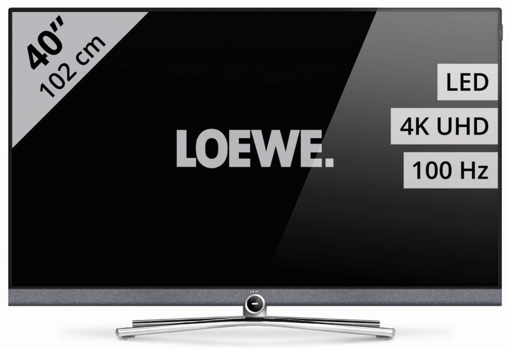 Loewe Bild 5.40 light grey - Televisie