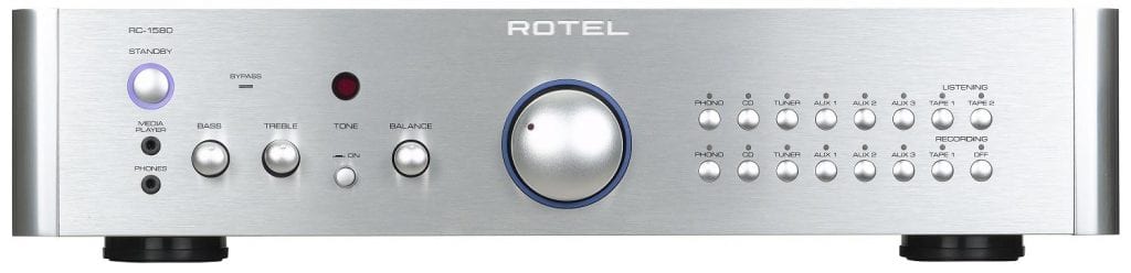 Rotel RC-1580 zilver - Voorversterker