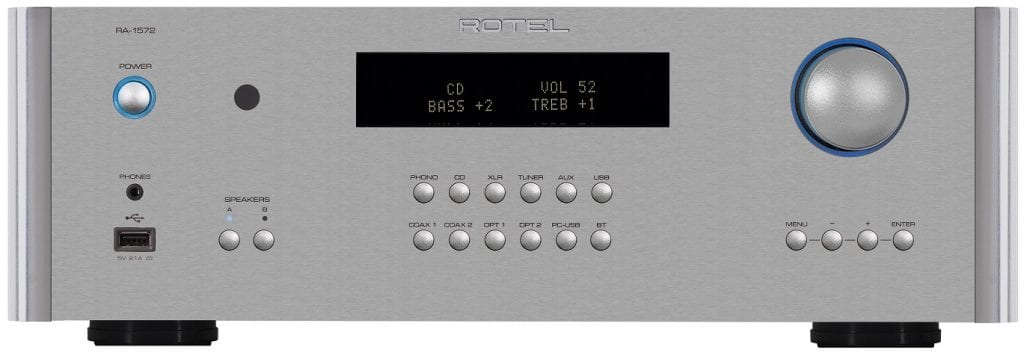 Rotel RA-1572 zilver - Stereo versterker