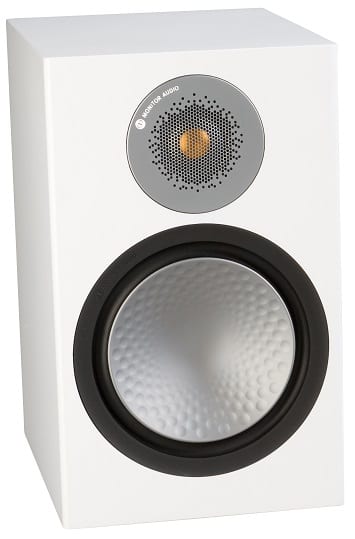 Monitor Audio Silver 100 6G wit satijn - Boekenplank speaker