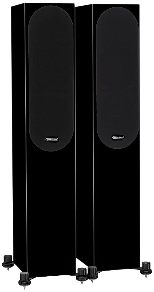 Monitor Audio Silver 200 6G zwart hoogglans - Zuilspeaker
