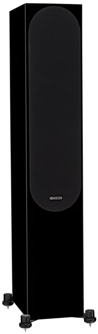 Monitor Audio Silver 300 6G zwart hoogglans - Zuilspeaker