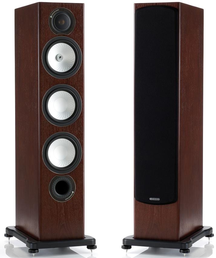 Monitor Audio Silver RX8 walnoot - Zuilspeaker