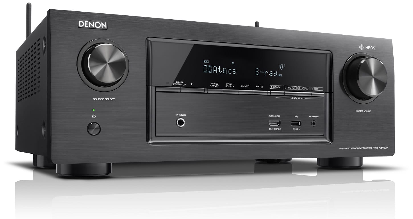Denon AVR-X3400H zwart - AV Receiver