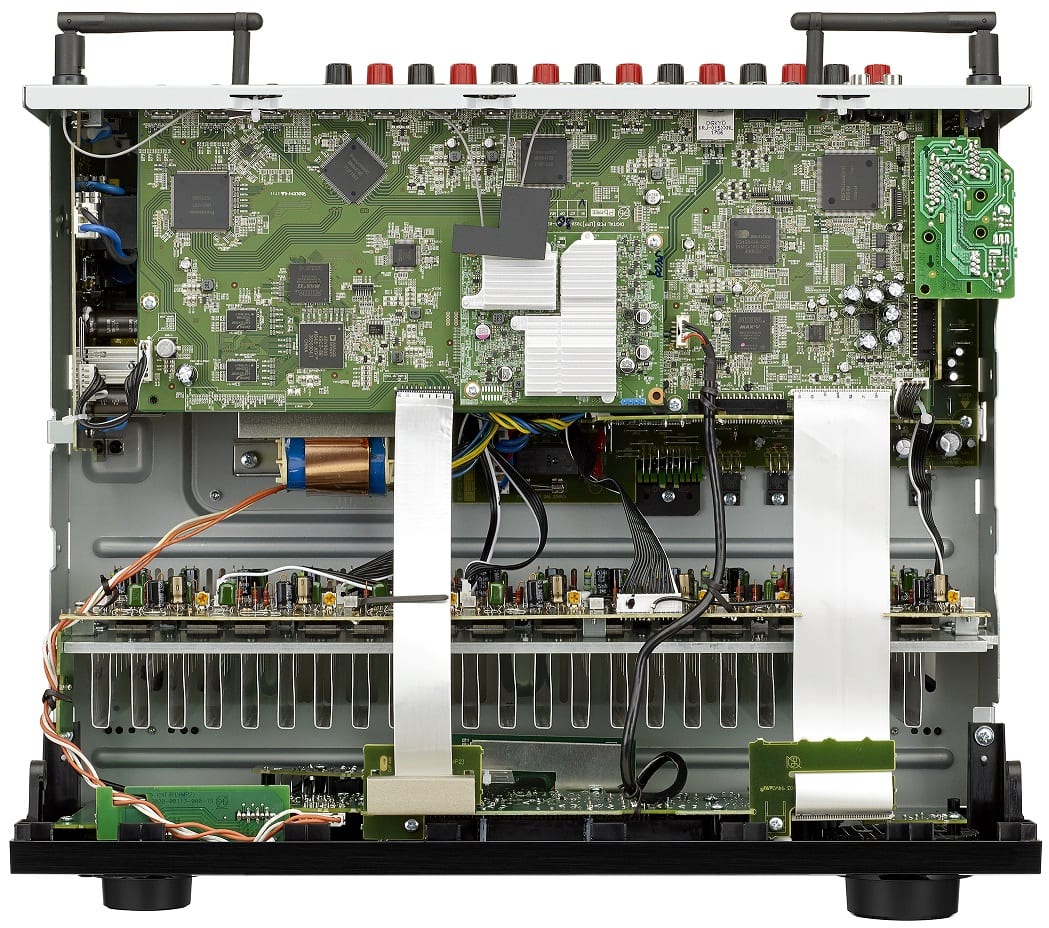 Denon AVR-X3400H zwart - binnenwerk - AV Receiver