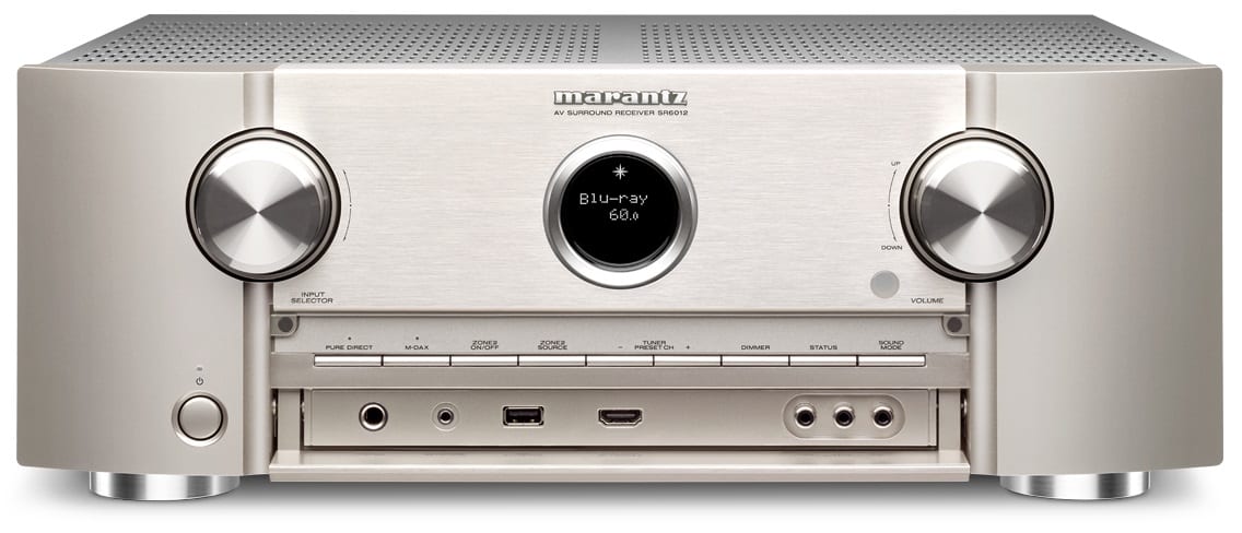 Marantz SR6012 zilver/goud - AV Receiver