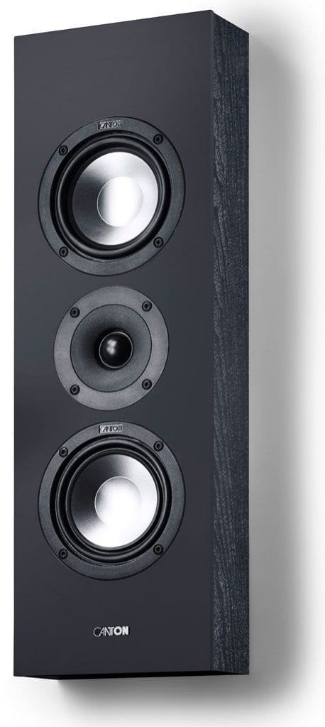 Canton GLE 417 OnWall zwart - Surround speaker