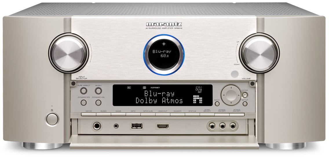 Marantz SR8012 zilver/goud - AV Receiver