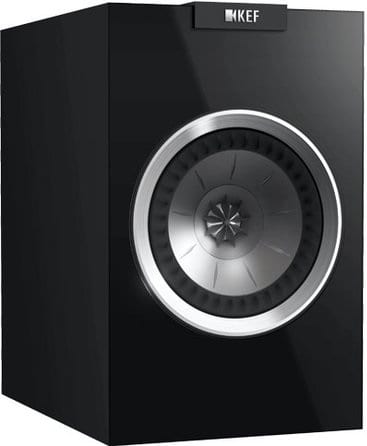 KEF R100 zwart hoogglans - Boekenplank speaker