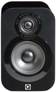 Q Acoustics 3010 zwart hoogglans