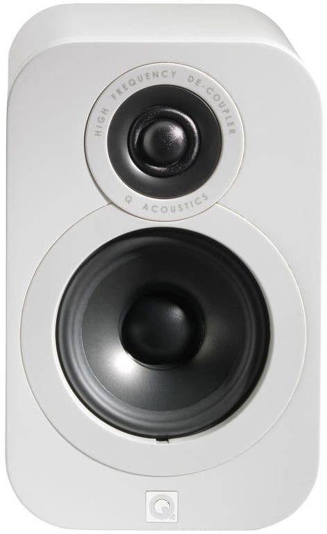 Q Acoustics 3010 wit hoogglans - Boekenplank speaker