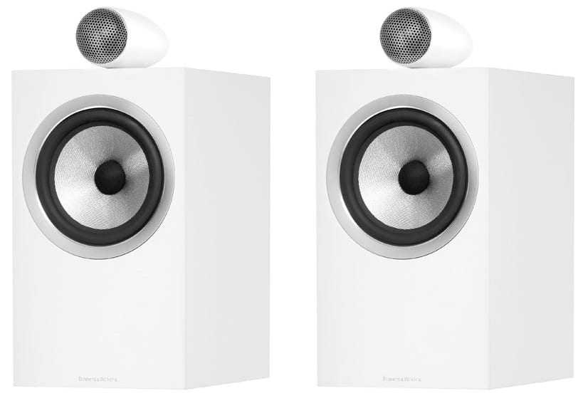 Bowers & Wilkins 705 S2 satin white - Boekenplank speaker
