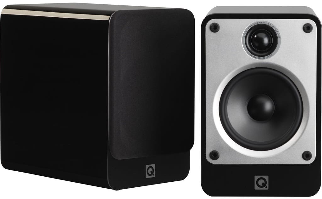 Q Acoustics Concept 20 zwart - Boekenplank speaker