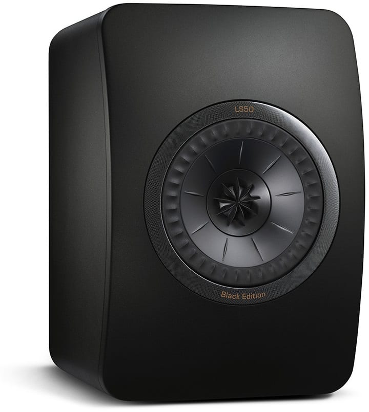 KEF LS50 black edition - Boekenplank speaker