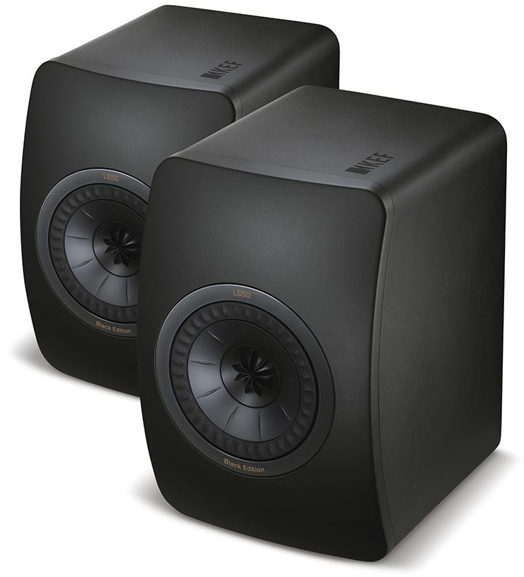 KEF LS50 black edition - Boekenplank speaker