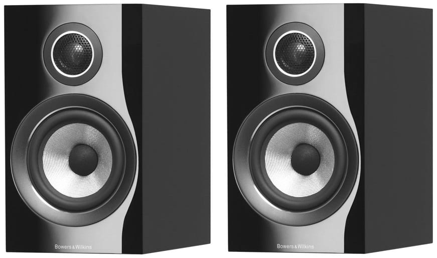 Bowers & Wilkins 707 S2 gloss black - paar - Boekenplank speaker