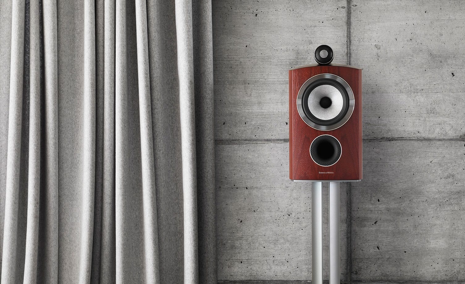 Bowers & Wilkins 805 D3 rosenut - Boekenplank speaker
