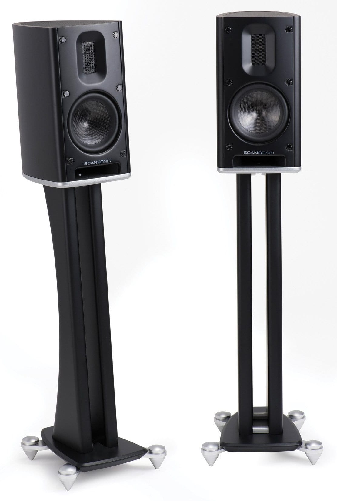 Scansonic MB-1 zwart satijn - Boekenplank speaker