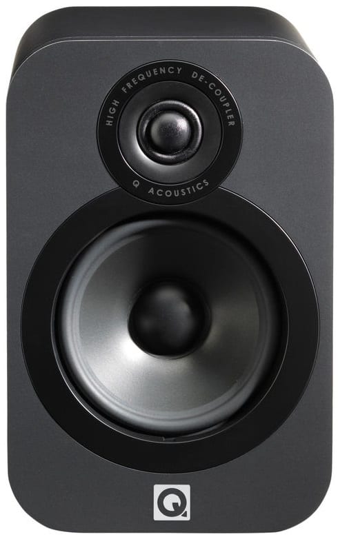 Q Acoustics 3020 grafiet zwart - Boekenplank speaker