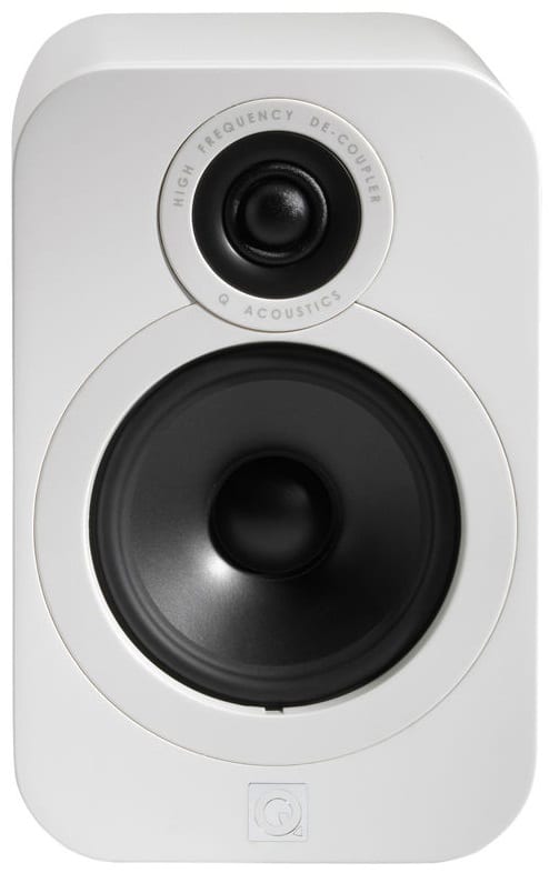 Q Acoustics 3020 wit hoogglans - Boekenplank speaker