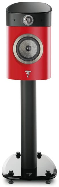Focal Sopra N°1 imperial red - op standaard - Boekenplank speaker