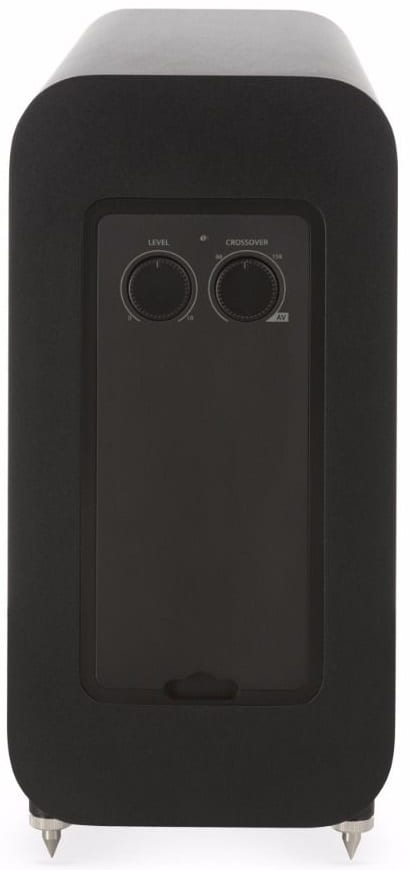 Q Acoustics 3060S zwart - achterkant - Subwoofer