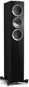 KEF R500 zwart hoogglans