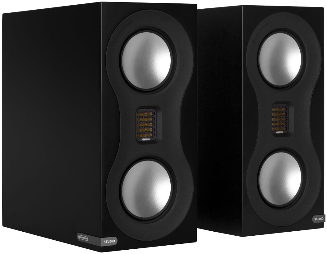 Monitor Audio Studio zwart - paar - Boekenplank speaker