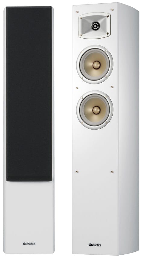 Yamaha NS-F330 wit - paar - Zuilspeaker