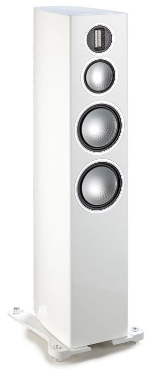 Monitor Audio Gold 300 wit hoogglans - Zuilspeaker