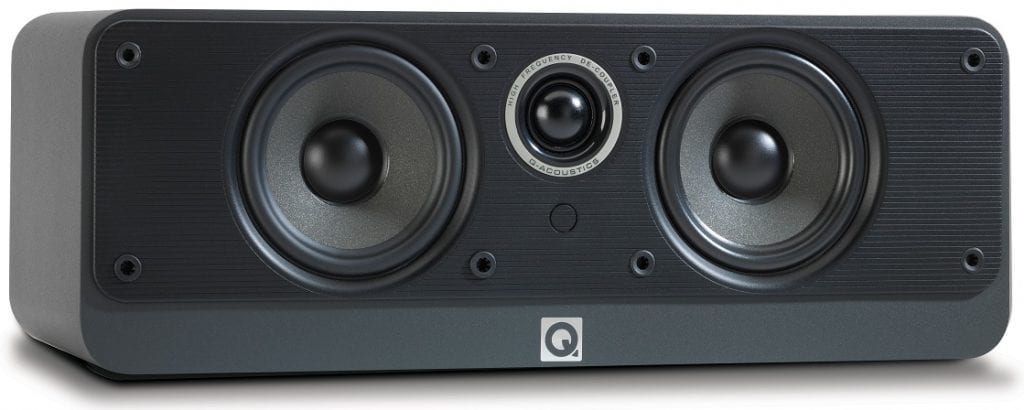 Q Acoustics 2000Ci zwart - Center speaker