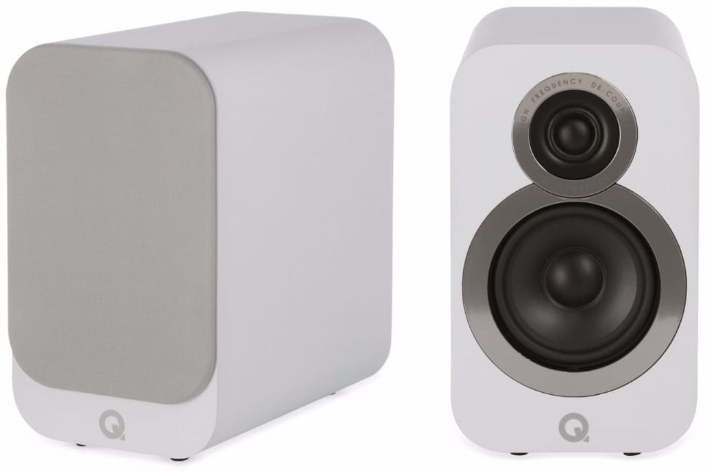 Q Acoustics 3010i wit - paar - Boekenplank speaker