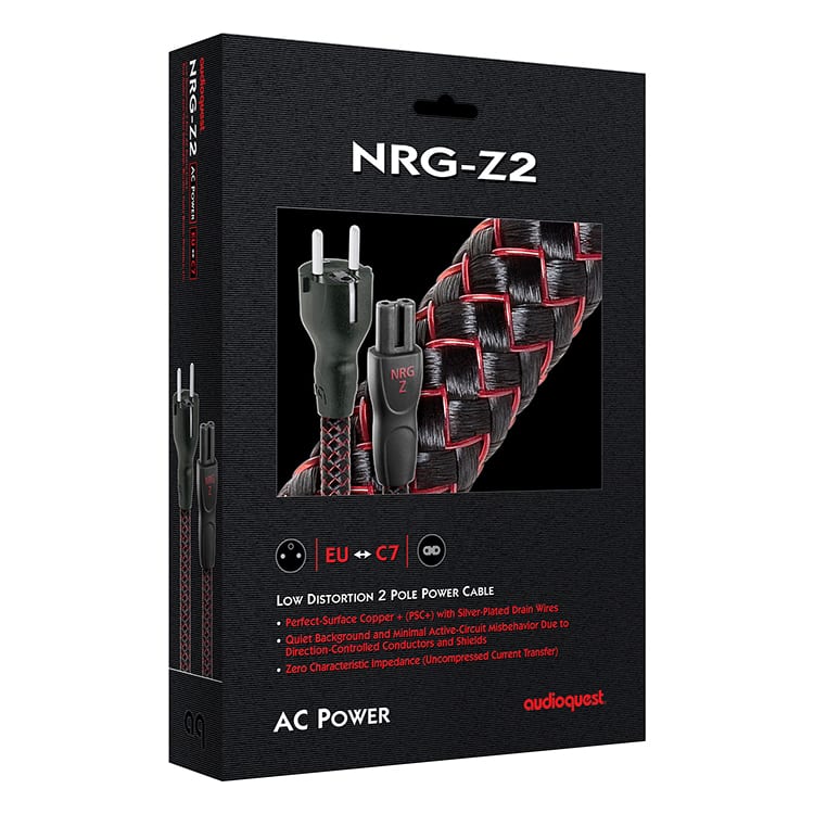 AudioQuest NRG-Z2 3,0 m. - verpakking - Stroomkabel