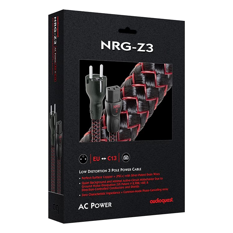 AudioQuest NRG-Z3 2,0 m. - verpakking - Stroomkabel
