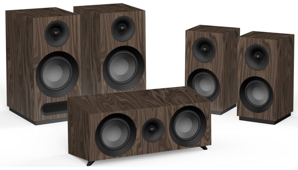 Jamo Studio S 803 HCS walnoot - Speaker set