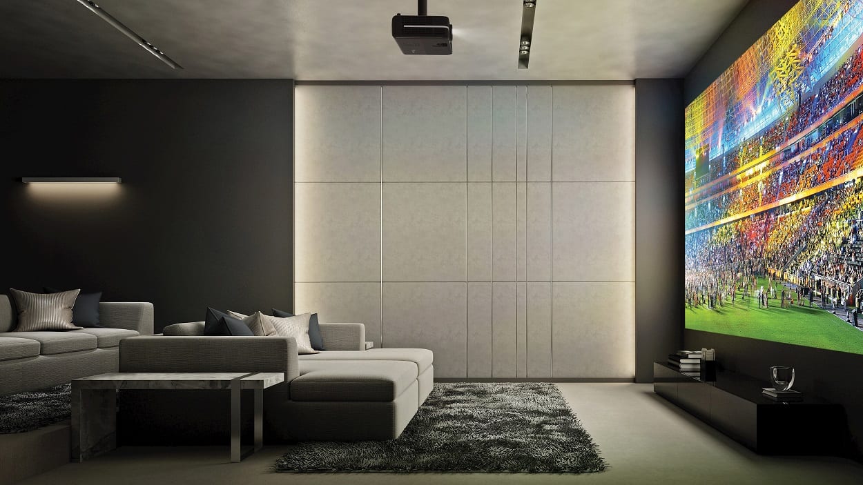 Optoma UHD350X - lifestyle - Beamer